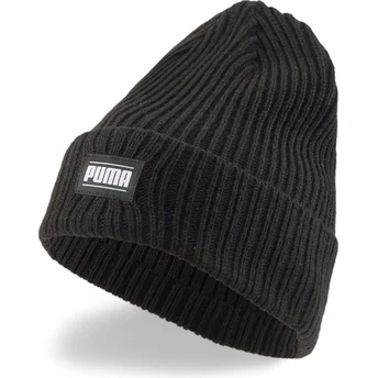 Μαύρος Σκούφος Ribbed Classic Cuff της Puma