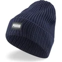 gorro-azul-marino-ribbed-classic-cuff-de-puma