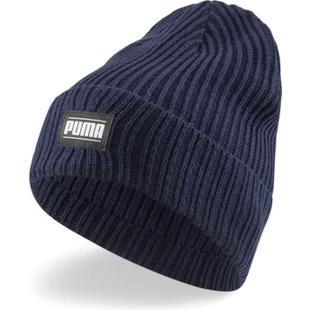 Gorro azul marino Ribbed Classic Cuff de Puma