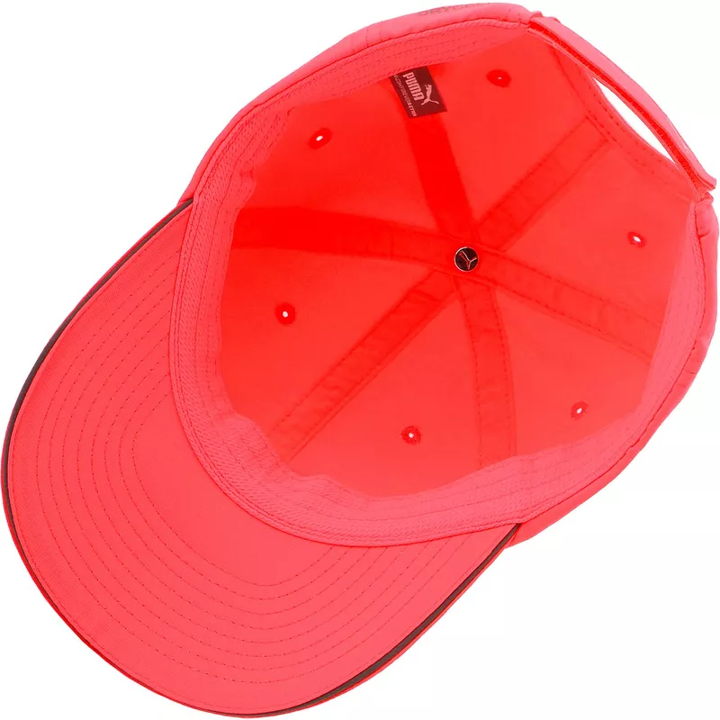 puma-curved-brim-running-red-adjustable-cap