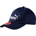 gorra-curva-azul-marino-ajustable-fundamentals-de-puma