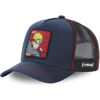 Gorra trucker azul marino Naruto Uzumaki NAR1 Naruto de Capslab