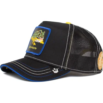 gorra-trucker-negra-y-azul-sapo-big-mouth-puck-yeah-the-farm-de-goorin-bros