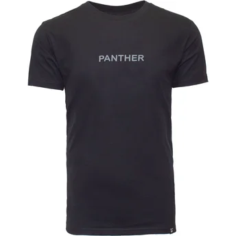 Μαύρο μπλουζάκι με κοντά μανίκια pantera Black Panther The Predator The Farm από Goorin Bros.