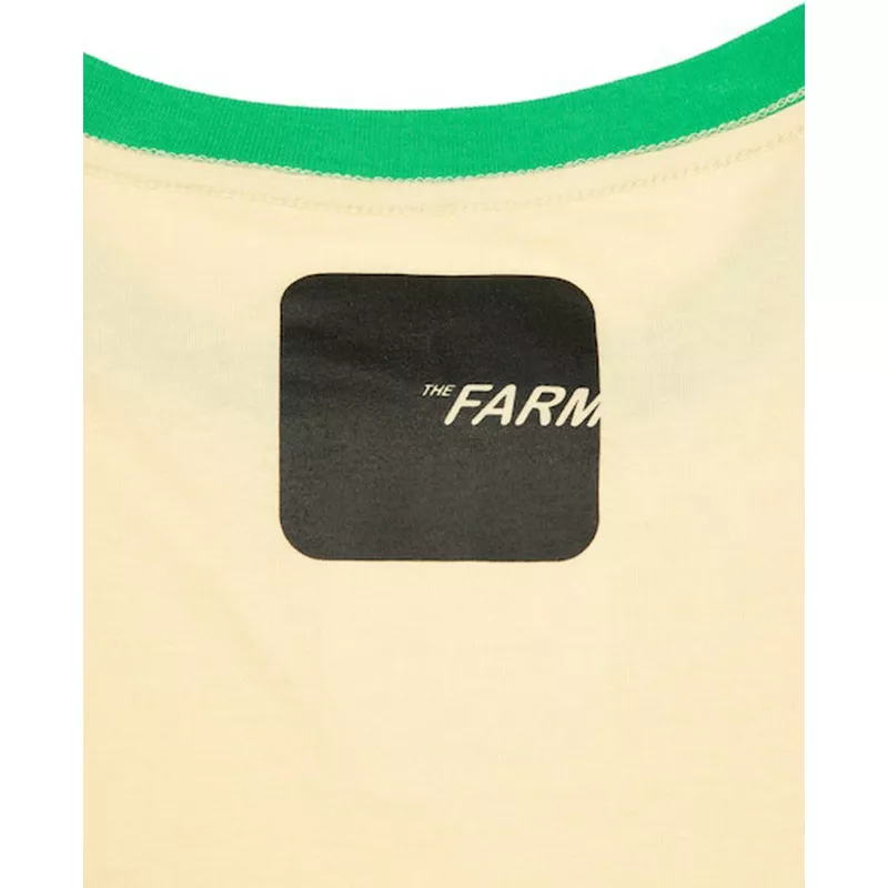 Camiseta de manga corta amarilla y verde vaca Cash Green Milk The Farm de  Goorin Bros.