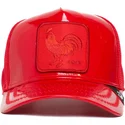 casquette-trucker-rouge-coq-cock-big-red-patent-leather-the-farm-goorin-bros