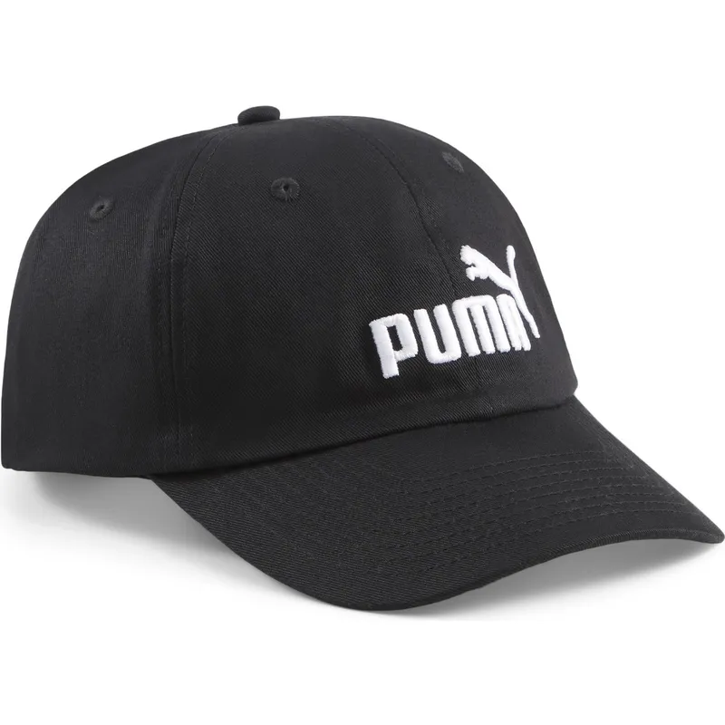 schwarze-verstellbare-curved-cap-essentials-von-puma