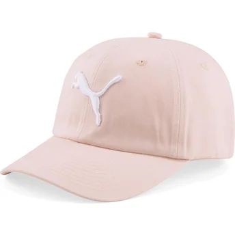 Ροζ ρυθμιζόμενο καπέλο με κυρτό γείσο Essentials Cat Logo της Puma