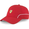 gorra-curva-roja-ajustable-sptwr-race-b-de-ferrari-formula-1-de-puma