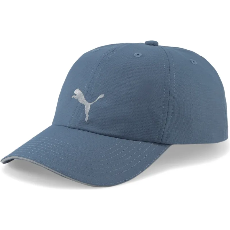 Puma Curved Brim Quick Dry Drycell Grey Adjustable Cap