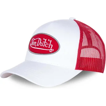 Καπέλο trucker λευκό και κόκκινο BMWHRED2 της Von Dutch