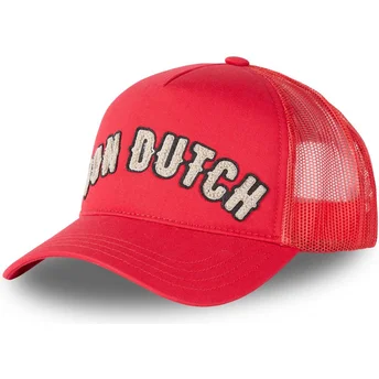Κόκκινο καπέλο trucker BUCKL R της Von Dutch