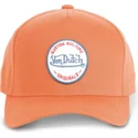 gorra-curva-naranja-snapback-kustom-kulture-col-lora-de-von-dutch