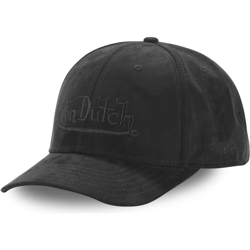 gorra-curva-negra-snapback-suedine4-de-von-dutch
