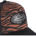 gorra-trucker-marron-y-negra-zebr-c-de-von-dutch