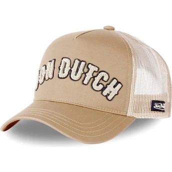 gorra-trucker-marron-buckl-m-de-von-dutch