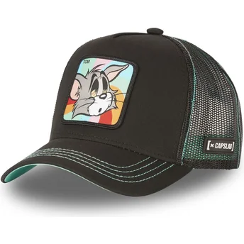 Schwarze Trucker-Kappe Tom TO5 Looney Tunes von Capslab