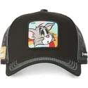 schwarze-trucker-kappe-tom-to5-looney-tunes-von-capslab