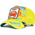 casquette-trucker-jaune-crabe-crabby-totally-clawsome-the-farm-goorin-bros