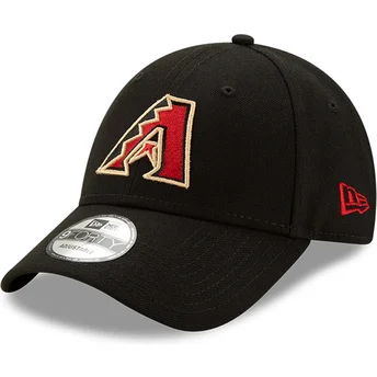 Ρυθμιζόμενο καπέλο με κυρτό γείσο 9FORTY The League των Arizona Diamondbacks MLB της New Era σε μαύρο χρώμα