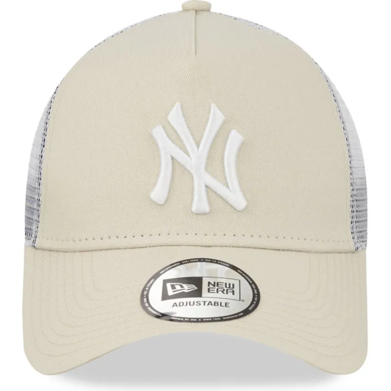 czapka-trucker-bezowo-biala-9forty-a-frame-new-york-yankees-mlb-new-era