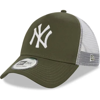 Καπέλο φορτηγατζή πράσινο και λευκό 9FORTY A Frame των New York Yankees MLB από την New Era