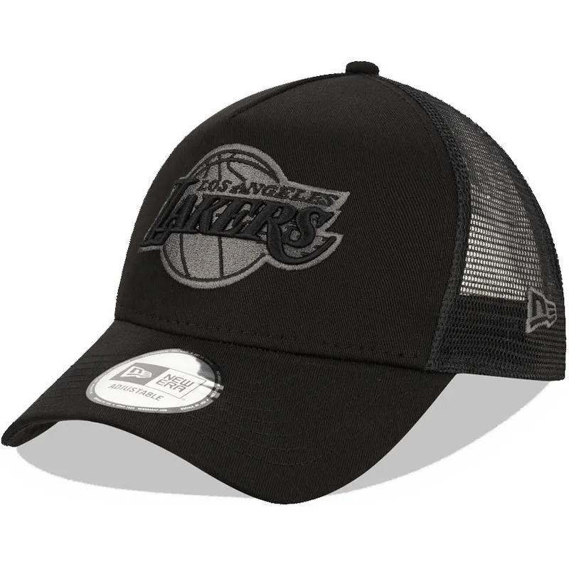 czapka-trucker-czarna-z-czarnym-logo-9forty-a-frame-tonal-los-angeles-lakers-nba-new-era