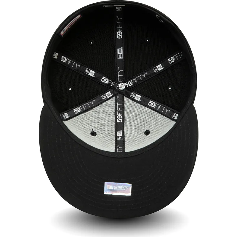 czarna-dopasowana-czapka-z-plaskim-daszkiem-59fifty-authentic-on-field-game-chicago-white-sox-mlb-new-era