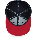 atlanta-braves-mlb-new-era-9fifty-essential-morkbla-och-rod-snapback-flat-keps