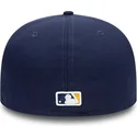 gorra-plana-azul-marino-ajustada-59fifty-authentic-on-field-de-milwaukee-brewers-mlb-de-new-era