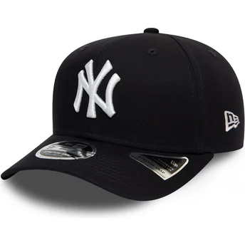 Καπέλο καμπύλο μπλε ναυτικό snapback 9FIFTY Stretch Snap των New York Yankees MLB της New Era