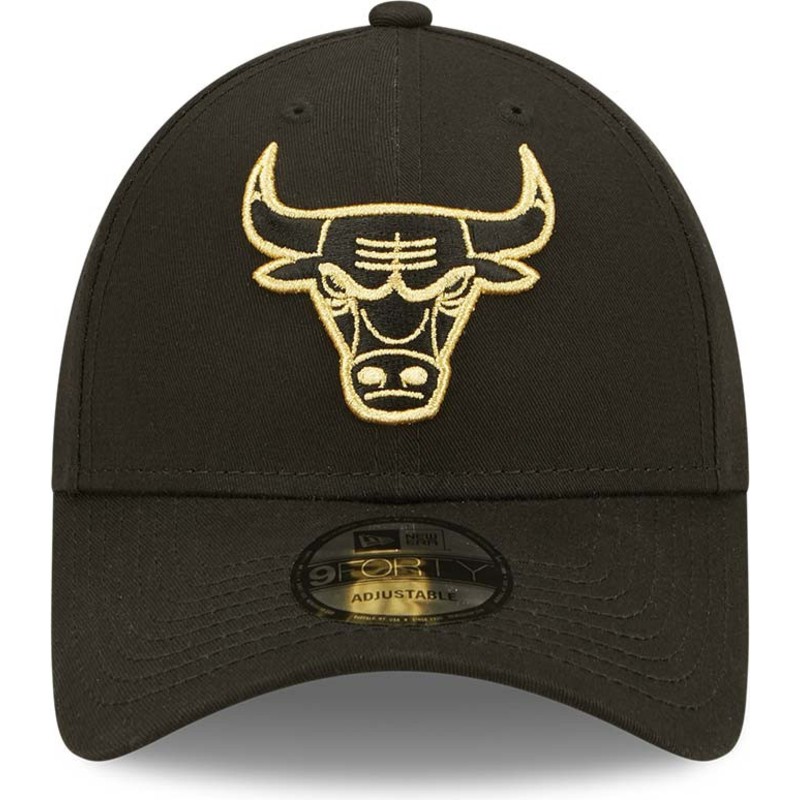 Casquette New Era 9Forty Chicago Bulls – Motif Diamant, 100% Polyester, Visière Incurvée, Réglable, UV Et Antibactérien