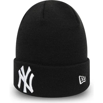 Μαύρος σκούφος Cuff Essential των New York Yankees MLB της New Era