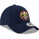 gorra-curva-azul-marino-ajustable-9forty-the-league-de-denver-nuggets-nba-de-new-era