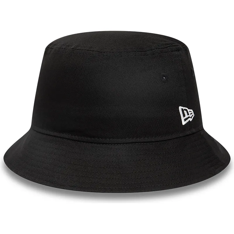 New Era Essential Black Bucket Hat: Caphunters.ca