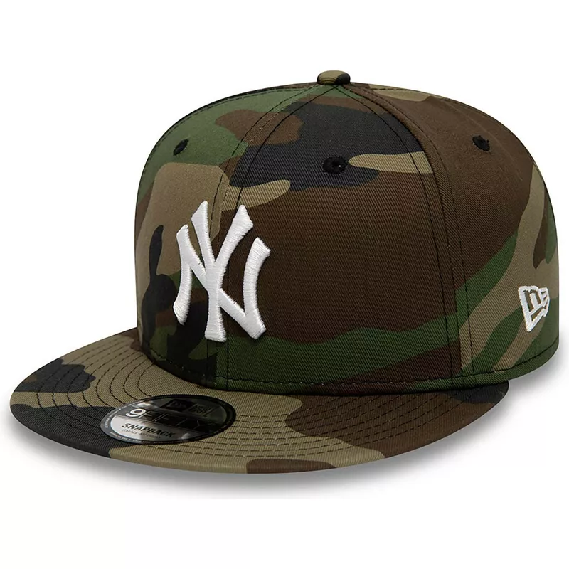 Gorra plana negra ajustada 59FIFTY Essential de New York Yankees MLB de New  Era