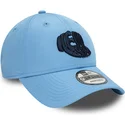 gorra-curva-azul-ajustable-9forty-historic-logo-de-new-era