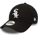 gorra-curva-negra-ajustable-9forty-team-side-patch-de-chicago-white-sox-mlb-de-new-era