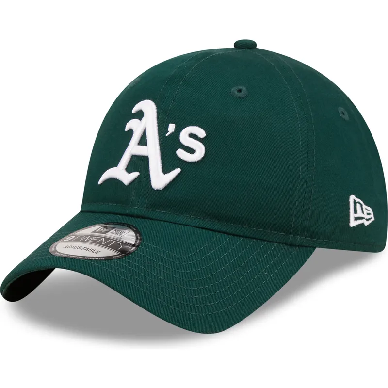 Gorra plana verde y amarilla ajustada 59FIFTY AC Perf de Oakland Athletics  MLB de New Era