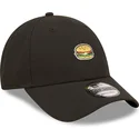 casquette-courbee-noire-ajustable-good-burger-good-life-9forty-food-icon-new-era