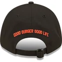 casquette-courbee-noire-ajustable-good-burger-good-life-9forty-food-icon-new-era