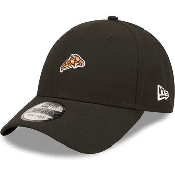 Gorra curva negra ajustable Pizza Have A Slice 9FORTY Food Icon de New Era