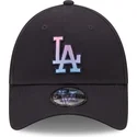 gorra-curva-azul-marino-ajustable-9forty-gradient-infill-de-los-angeles-dodgers-mlb-de-new-era