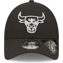 gorra-curva-negra-ajustable-9forty-repreve-monochrom-de-chicago-bulls-nba-de-new-era