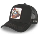 gorra-trucker-negra-mario-kart-tur1-super-mario-bros-de-capslab