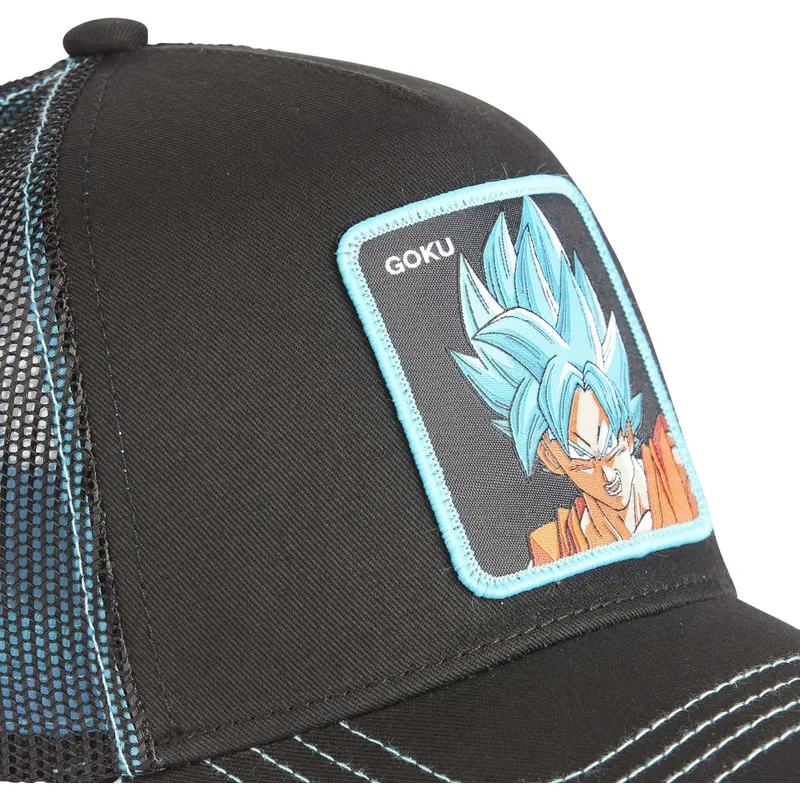 svart-trucker-keps-son-goku-super-saiyan-blue-cas-gok1-dragon-ball-fran-capslab