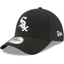svart-justerbar-kurvad-keps-9forty-the-league-fran-chicago-white-sox-mlb-av-new-era