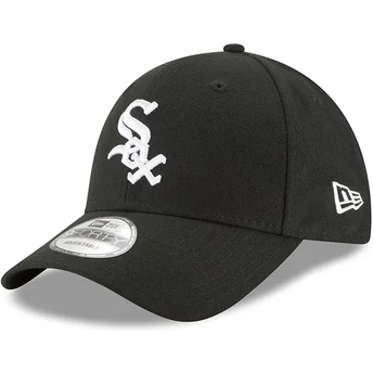 Ρυθμιζόμενο μαύρο καπέλο με καμπύλη 9FORTY The League των Chicago White Sox MLB από τη New Era