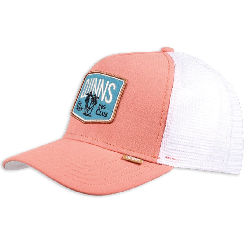 Djinns Do Nothing Club HFT DNC SunnyFab Pink and White Trucker Hat ...