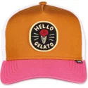 gorra-trucker-marron-blanca-y-rosa-hello-gelato-hft-food-de-djinns